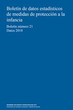 Boletín de datos estadísticos de medidas de protección a la infancia, "Boletín número 21, Datos 2018"