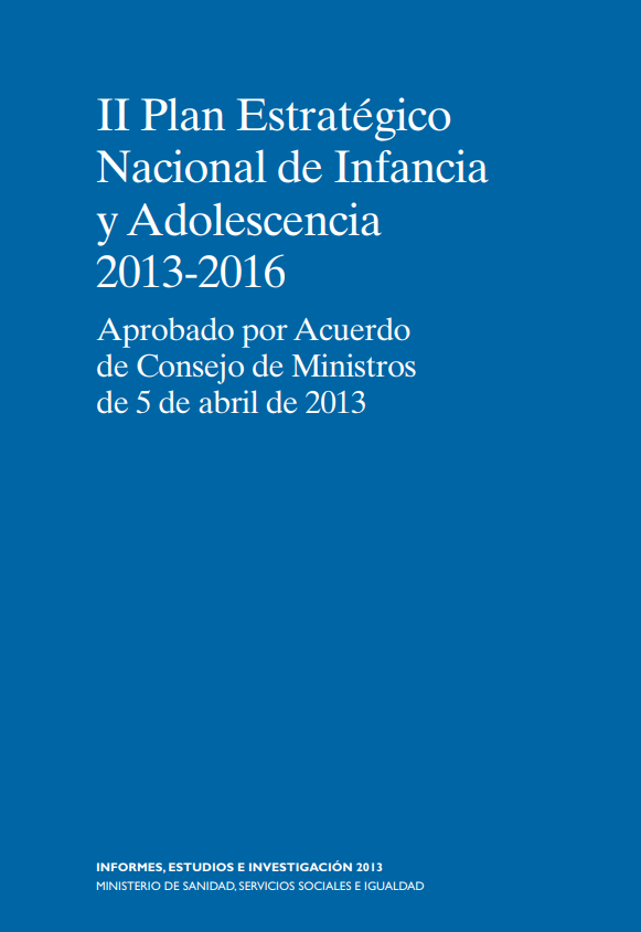 II Plan Estratégico Nacional de Infancia y Adolescencia