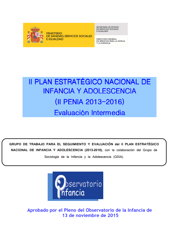 II PENIA 2013-2016 evaluación intermedia